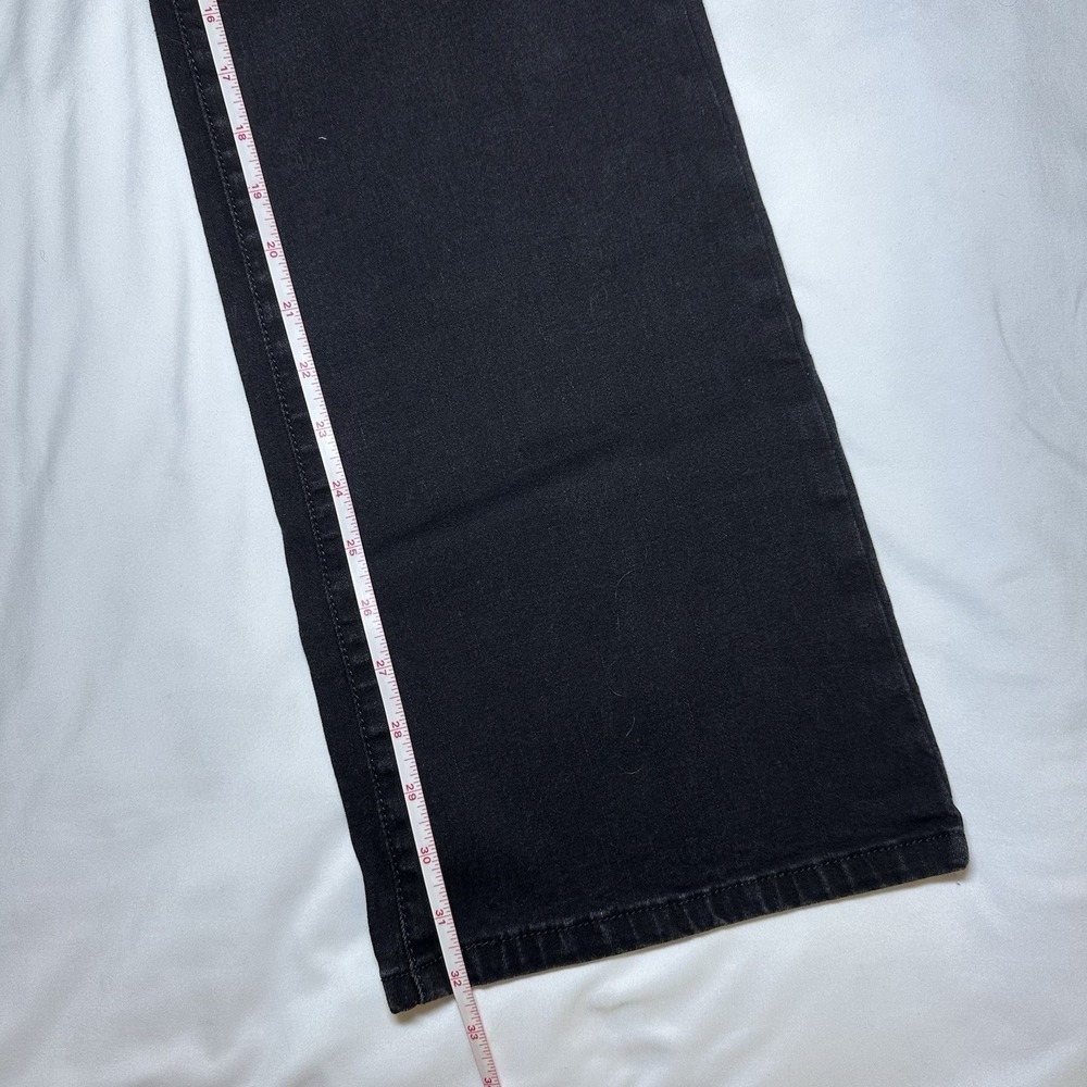 Levi's 512 Womens Size 10M Perfectly Slimming Bootcut Black Denim Jeans - Picture 9 of 10
